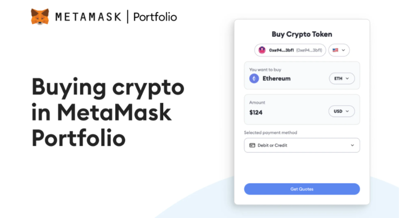 MetaMask portfolio